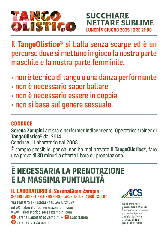 TANGOOLISTICO 9 giu 2025