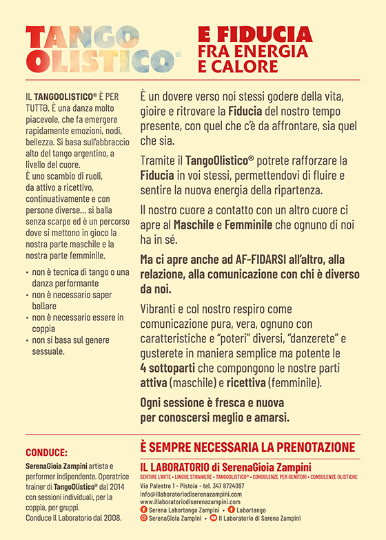 TANGOOLISTICO autunno 2025