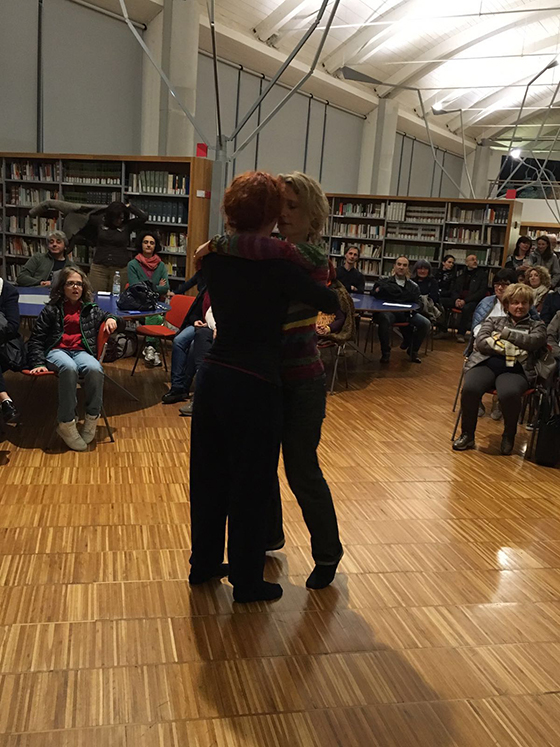 TangoOlistico® presentazione alla biblioteca Sangiorgio, Pistoia